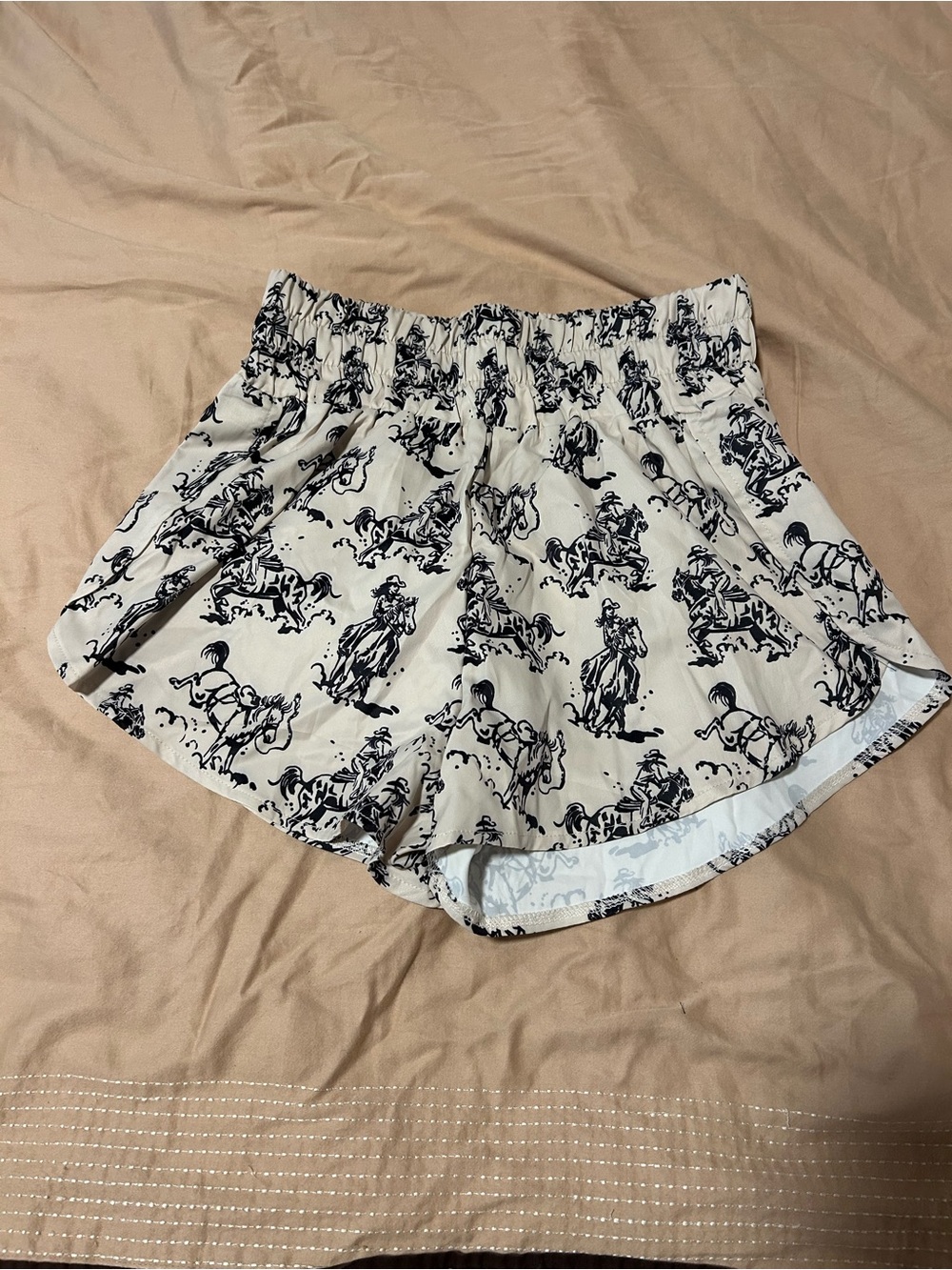 Women’s Western Print Athletic Shorts